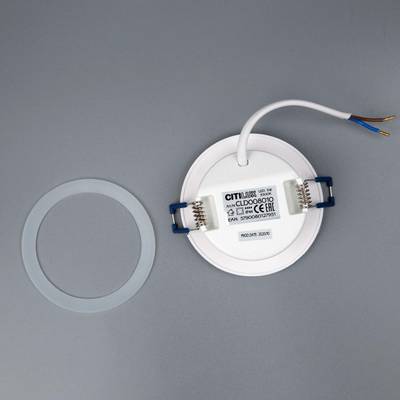 Citilux Акви CLD008010 Встраиваемый светильник влагозащищенный Белый
