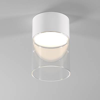 Светильник потолочный светодиодный 10W 4000К белый/прозрачный 25047/LED