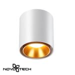 358486 OVER NT20 234 белый/золото Светильник накладной IP20 LED 4000K 10W 220V RECTE