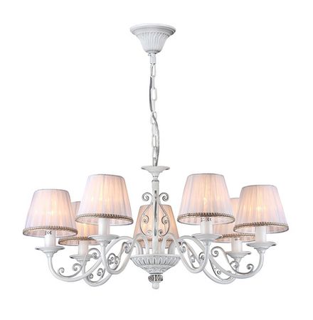 Люстра Sunrise FR2290PL-07W, E14х7. TM Maytoni