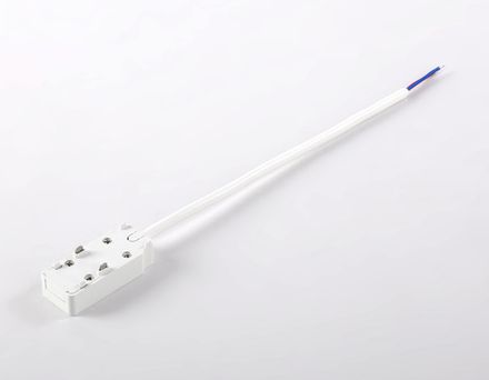 Ввод питания для шинопровода Magnetic Ultra Slim GV1261 WH белый IP20 48V 60*26*16