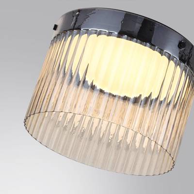 5047/24LC L-VISION ODL24 303 черный/светл.янтарный/металл/стекло Потолочный светильник LED 24W 4000К 2715Лм PILLARI