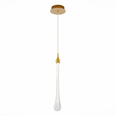SL6103.203.01 Подвес ST-Luce Золотистый/Прозрачный LED 1*3W 4000K