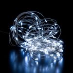 Гирлянда нить "Роса" белый 10м IP20 400-008 белый