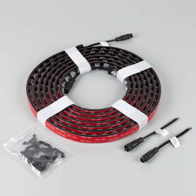 Лента герметичная FLT-PS-A42-BLACK-23mm 24V Warm2700 (21 W/m, IP67, 30deg, 5m) (Arlight, -)