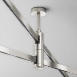 Крепление потолочное двойное Short 78мм Flarity платина, TRA156C-D1-PT. TM Maytoni