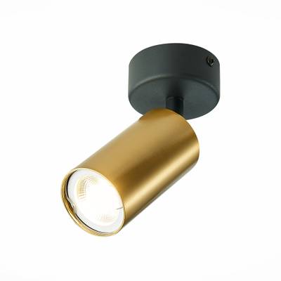 ST303.202.01 Потолочный светильник Золотистый GU10 1*50W  IP20 D70xH168 220V Без ламп