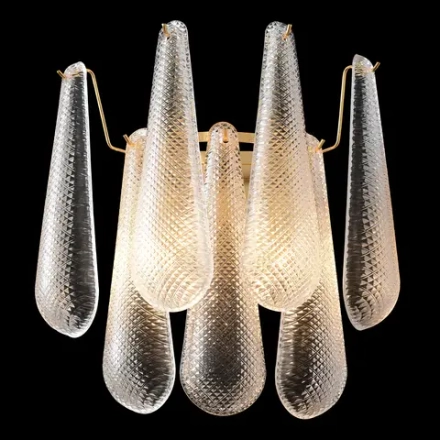 Бра Crystal Lux FONTAIN AP2 GOLD 1802/402