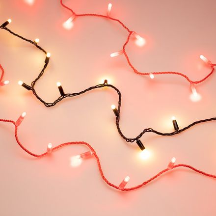 Светодиодная гирлянда ARD-STRING-CLASSIC-10000-RED-100LED-MILK-STD Red (230V, 7W) (Ardecoled, IP65)