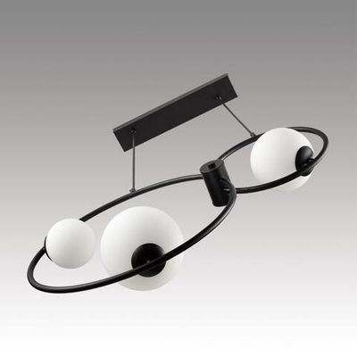 8035/3 MODERNI LN25 115 черный/белый, металл/стекло Подвесной светильник G9 3*35W 220V ORNATO