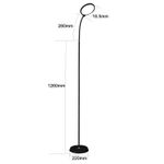 00071-0.7-01 BK светильник напольный