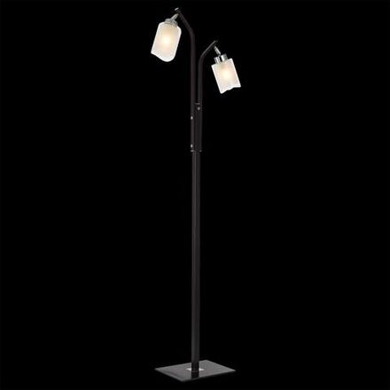 Citilux Фортуна CL156922 Торшер с поворотными плафонами Венге Хром