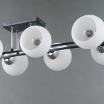 IL0791-8CSQ-25 BK CR TRENTO светильник потолочный ILLUMICO, E27х8