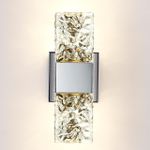 4365/5WL HIGHTECH ODL23 371 хром полированный/стекло Настенный св-к IP20 LED 10W 634Лм 3000K RICCI