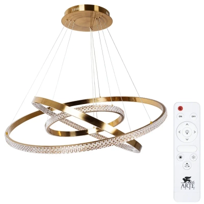 Подвесная люстра Arte Lamp ORIONE A2182SP-160PB, 1хLED