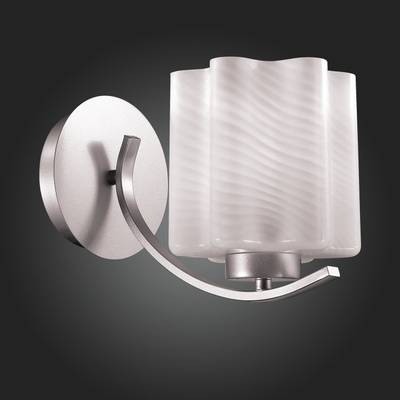 SL117.501.01 Бра ST-Luce Серебристый/Белый с полосками E27 1*60W