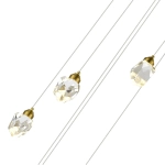 SL6114.203.06 Светильник подвесной ST-Luce Золотистый/Прозрачный LED 6*3W 3000K