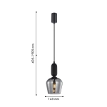 Подвес Dubbel 4353-1P, 1*E27*40W. ТМ F-Promo