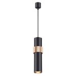 4738/5L L-VISION ODL20 473 черный/золотой Подвес GU10 5W 220V AFRA