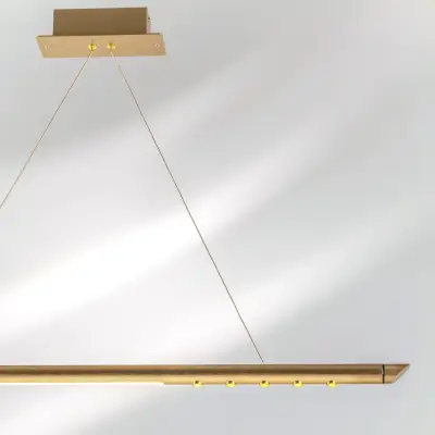 814203 Люстра VIRATA LED 48W 700LM ЗОЛОТО 3000K Lightstar