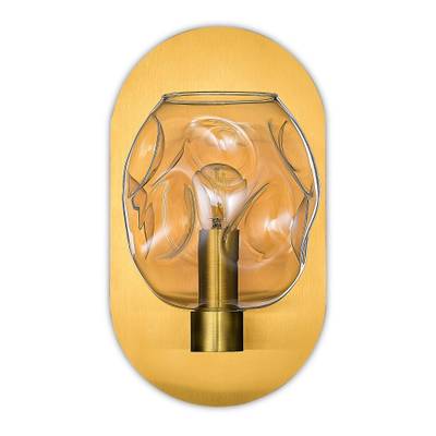 SL1188.301.01 Бра ST-Luce Латунь/Коньячный E14 1*40W