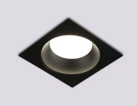 Светильник встраиваемый TN52339 SBK черный песок GX53 max 12W 115*115*25