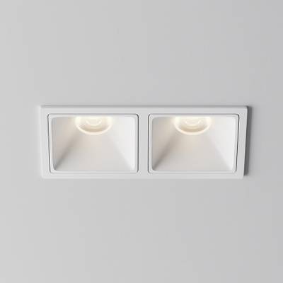 Встраиваемый светильник Alfa LED 4000K 10Вт 50°, DL043-02-10W4K-SQ-W-1. TM Maytoni