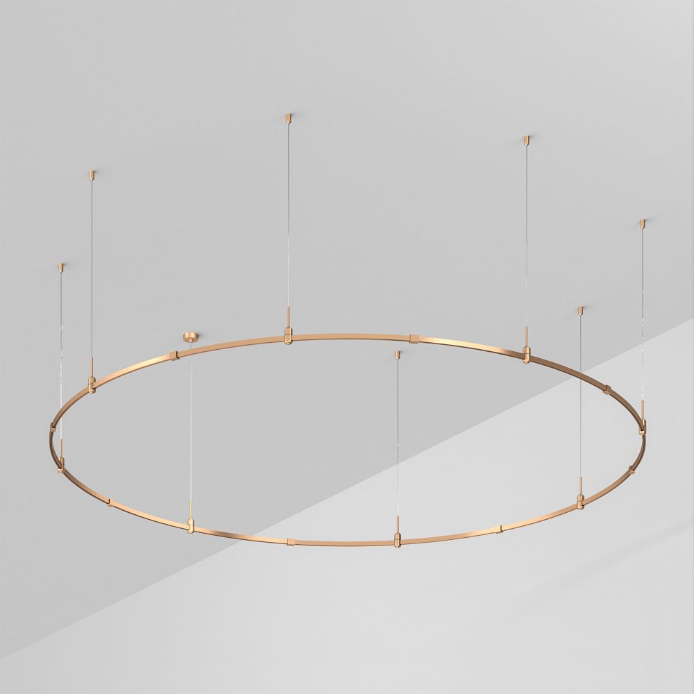 Основание ART-APRIORI-ROUND-HANG-R3000 (GD) (Arlight, IP20 Металл, 3 года)