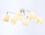 Светильник подвесной TR303088/6 WH/CH/FR белый/хром/белый матовый E27/6 max 40W 840*620*260