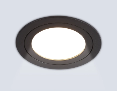 Светильник встраиваемый TN51823 BK черный GX53 max 15W D110*39
