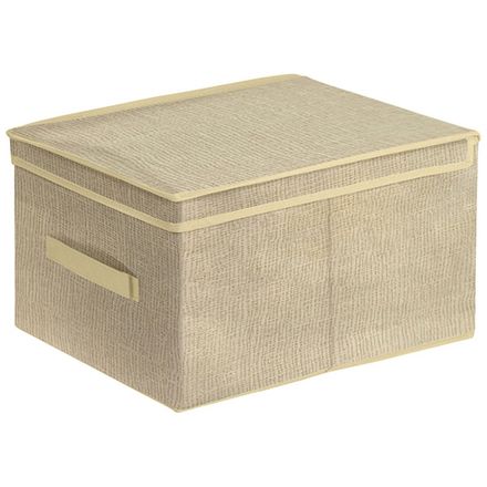 Коробка для хранения с ручкой, текстиль, размер: 40*50*25см