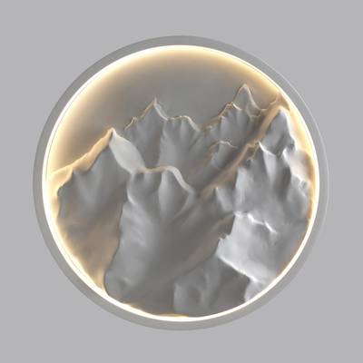 7168/20WL HIGHTECH ODL26 Настенный светильник белый/гипс/металл IP20 LED 20W 3000K 220-240V MONTANA