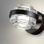 5031/6WL L-VISION ODL24 391 чёрный/металл/акрил Бра LED 6W 4000K 458лм KLOT