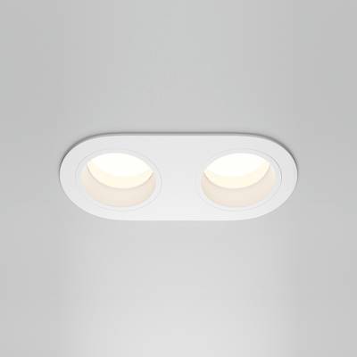 Встраиваемый светильник Share 2xGU10 10Вт DL126-02-GU10-W. TM Maytoni