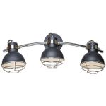 Настенный светильник Escada 1135/3A E14*40W Black/Chrome