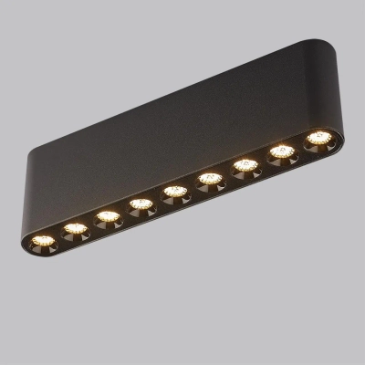 7092/21CL HIGHTECH ODL25 335 Потолочный светильник черный/металл/акрил IP20 LED 13W 988Лм 3000K 220V SMALL
