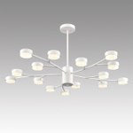 8265/15 COMFI LN26 233 металл/металл белый/белый Люстра GX53 LED 15*7W 220V TORINA