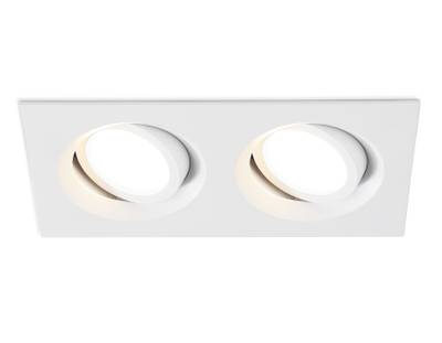 Светильник встраиваемый TN102745/2 WH белый IP20 GU5.3/2 180*95*25