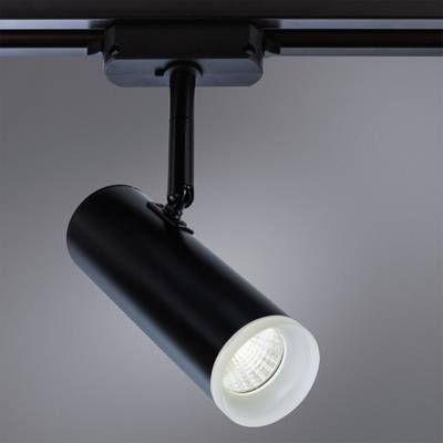 Трековый светильник Arte Lamp HUBBLE A6813PL-1BK, LED