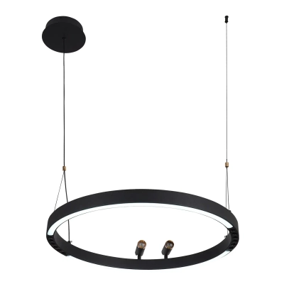 Подвесная люстра Slinga 4474-1P, LED*58W + 2*LED*3W, 1860LM, 3000-6500K. ТМ F-Promo