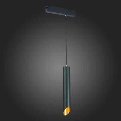 ST508.413.01 Св-к трек. Черный GU10 1*50W  IP20 D60xH400 180-240V Без ламп