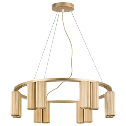 718123 Люстра ROMA 12х28W GU10 (led) CHAMPAGNE GOLD Lightstar