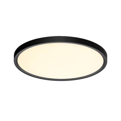 7660/32L MITRA LED SN 554 Светильник пластик/белый/черный LED 32Вт 3000/4000K D400 IP40 ALFA BLACK