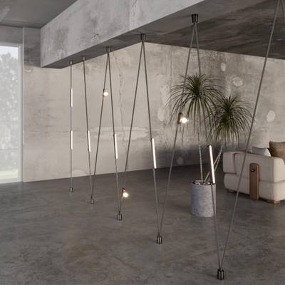 359477 SHINO NT24 124 черный Трековый смарт-светильник для низковольтного шинопровода с двумя режимами работы IP20 LED 6W 24V 3000-6000K EASY