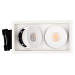 Светильник CL-SIMPLE-S148x80-2x9W Warm3000 (WH, 45 deg) (Arlight, IP20 Металл, 3 года)