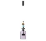 5046/12LA L-VISION ODL24 430 черный/фиолетовый/металл/стекло/керамика Подвес LED 12W 4000К 1400Лм PALLETA