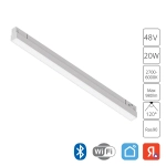 Магнитный трековый светильник Arte Lamp LINEA A4693PL-1WH, 1хLED