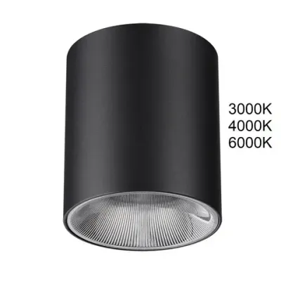 7138/12CL HIGHTECH ODL26 325 светильник черный/металл IP20 LED 12W 840Лм 3000K/4000K/6000K 36° 220-240V BRIM
