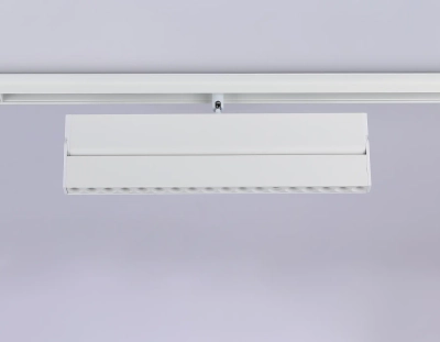 Светильник светодиодный трековый для шинопровода Magnetic GL4080 WH белый 18W 4200K 48V 24° 325*22*45