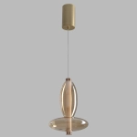 Светильник подвесной Crystal Lux QUASAR SP7W LED AMBER 3790/207